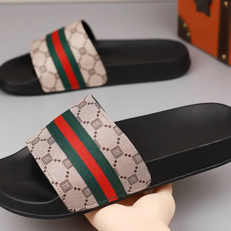 2026 Summer Unisex Sandals, Print EVA Summer Slides, Anti-Slip Comfortable Wear-Resistant Slippers for Home & Beach