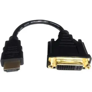 HDMI to DVI Cable, Bi-Directional Adapter, 4K DVI to HDMI Converter (1 Pack)