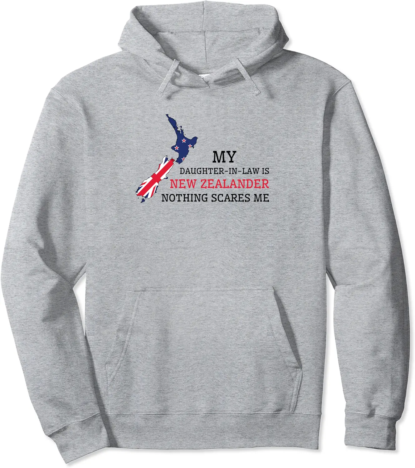 Daughter In Law New Zealander Nothing Scares Me Zealand Pullover Hoodie - Alizejaqua Shop 20B0DCP4F751