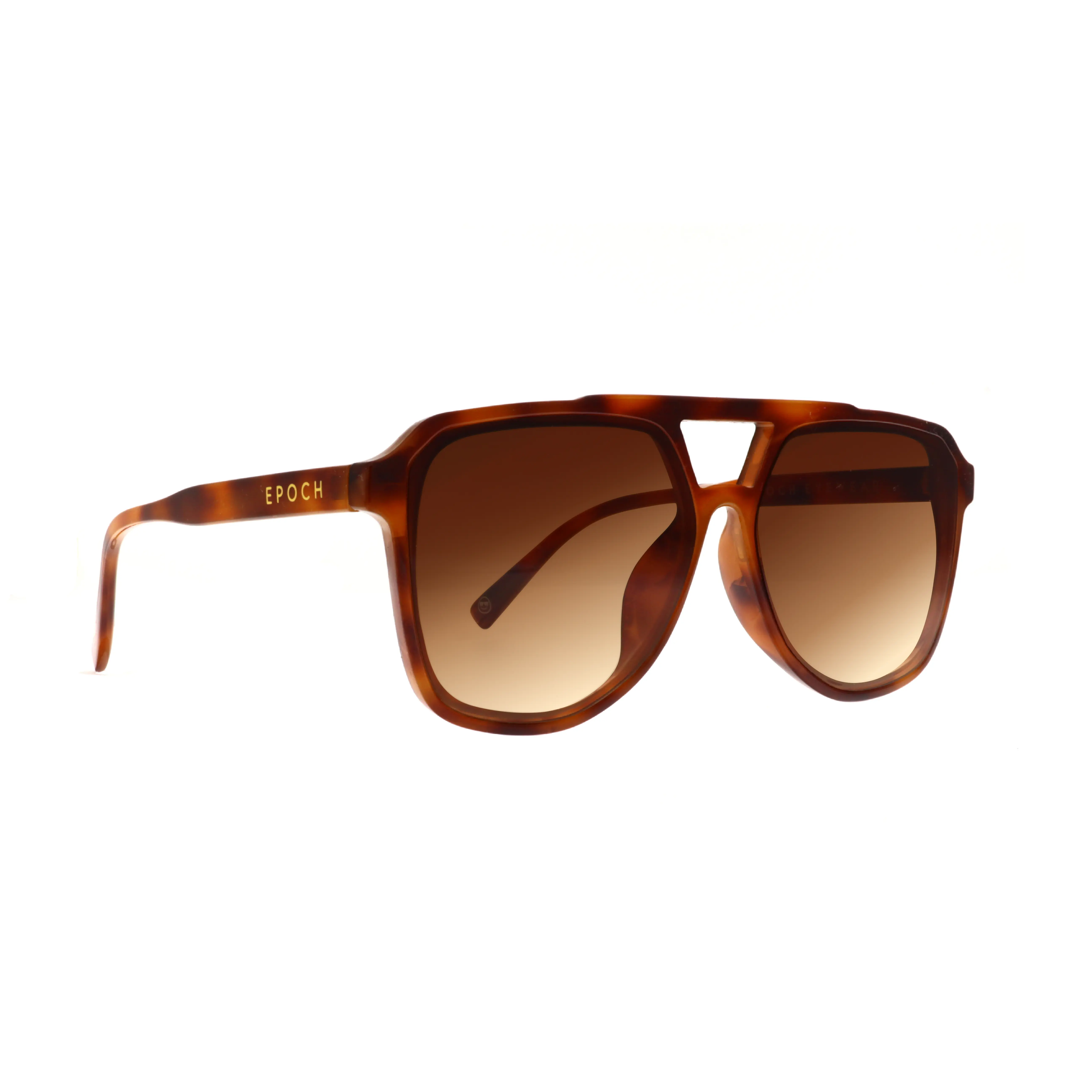 Epoch Eyewear San Juan Durango Oversized Aviator Sunglasses – Tortoise Frame Gradient Lens