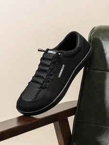 HOBIBEAR Women's Wide-Toe Gradient Mesh Soft Soled Sneakers, Breathable Fabric Spring Autumn Shoes, Soft Sole Wide Fit Slip-On Casual Walking Shoes