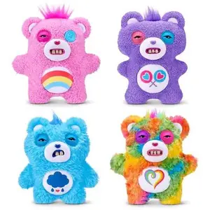 US Seller Authentic Fuggler Care Bears Ugly Funny Monster Plushies Collectible Stress Relief