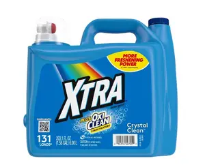 203.1 oz. Crystal Clean plus Oxiclean Dual HE Liquid Laundry Detergent, 131 Loads