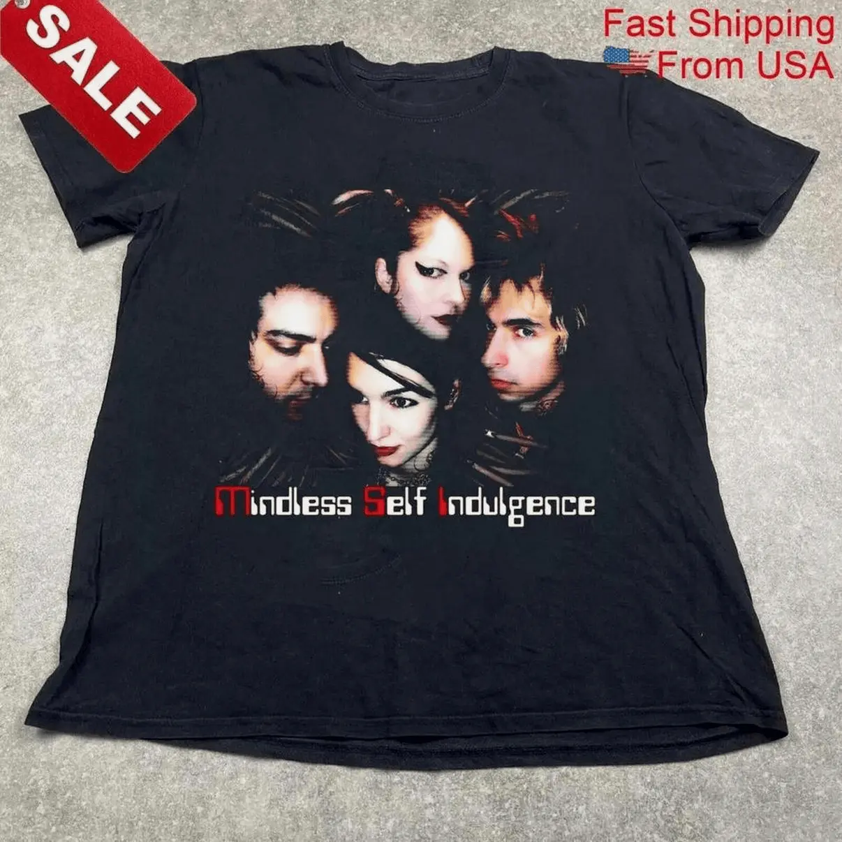 New Mindless Self Indulgence Band Gift For Fans Unisex Retro New Shirt Unisex Cotton Graphic Shirt Lightweight T-Shirt