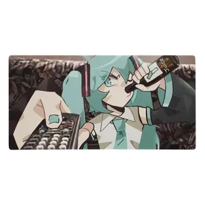 Lazy Hatsune Miku Anime Gaming Mousepad