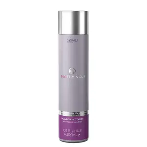 Sorali Pro Luminous Matizing Shampoo 300ml - Gentle Cleansing & Neutralization for Blonde Hair - Moisturizing Formula with Violet Pigment - 10.1 Fl Oz
