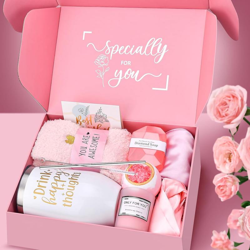 Gift Baskets for Women: Stocking Stuffers for Women Teen Girls Christmas Valentines Day Happy Birthday Mothers Day Gifts for Mom Her Friend Sister Wife Grandma Coffee Mug Set