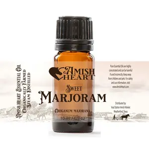 Sweet Marjoram Essential Oil | Amish Heart | Organic & Pure