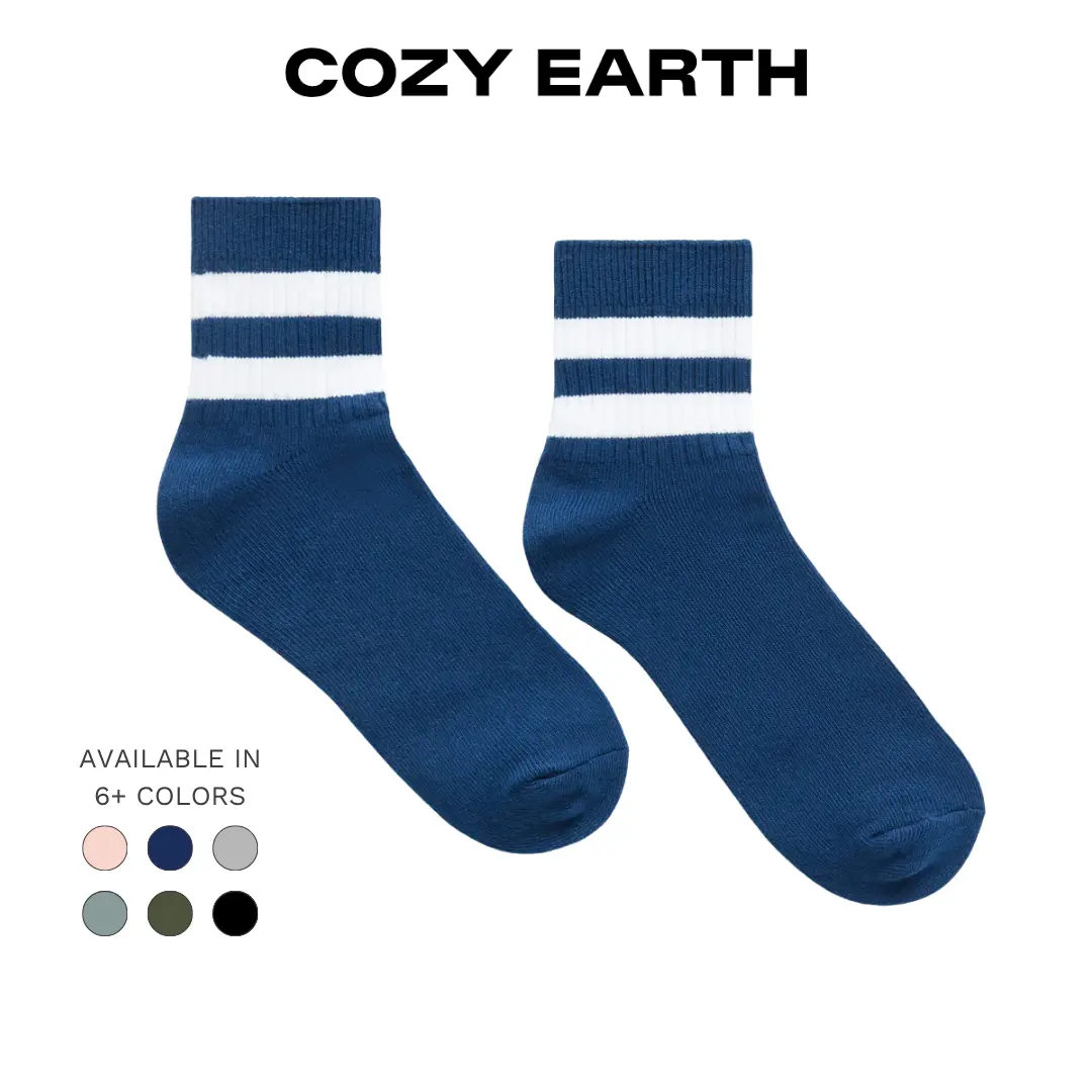 Sadie Sock | Women's Quarter-Length Fashion Socks, Playful Stripes, Comfortable & Stylish, Versatile Knit Sadie Sock | Women's Quarter-Length Fashion Socks, Playful Stripes, Comfortable & Stylish, Versatile Knit
