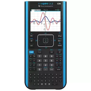 Texas Instruments Nspire CX II CAS Graphing Calculator - Black: 64MB Storage, AP Course Approved