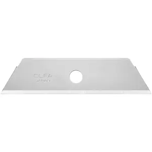 OLFA SKB-2/10B Dual Edge Safety Knife Blades – 10-Pack Trapezoid Carbon Steel Replacements for SK-4, SK-9 & UTC-1