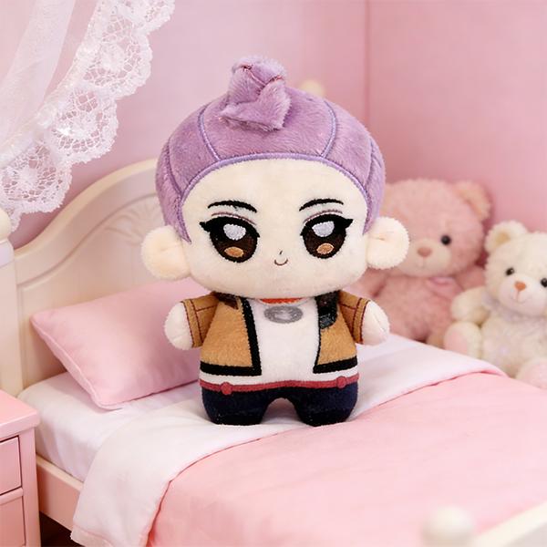 Limited Edition New Kpop Anime Hunters Plush Dolls – Ultra-Soft Cotton Candy Texture Stuffed Toys, Perfect for Collectors & Fans, Cute Chibi Style Collectible Figures, Ideal Merchandise for Anime & K-pop Lovers