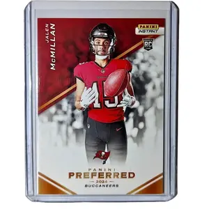 Jalen McMillan 2024 Panini Preferred NFL #9 Rookie Card Buccaneers 1/335