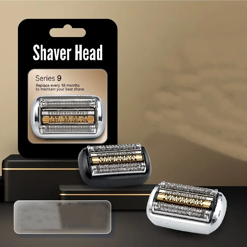Men's Electric Shaver Replacement Heads, Shaver Foil, Compatible with Models 9477cc, 9330s, 9465cc, 9460cc, 9419s, 9390cc, 9385cc, Precision Blade Design, Shaver Attachments