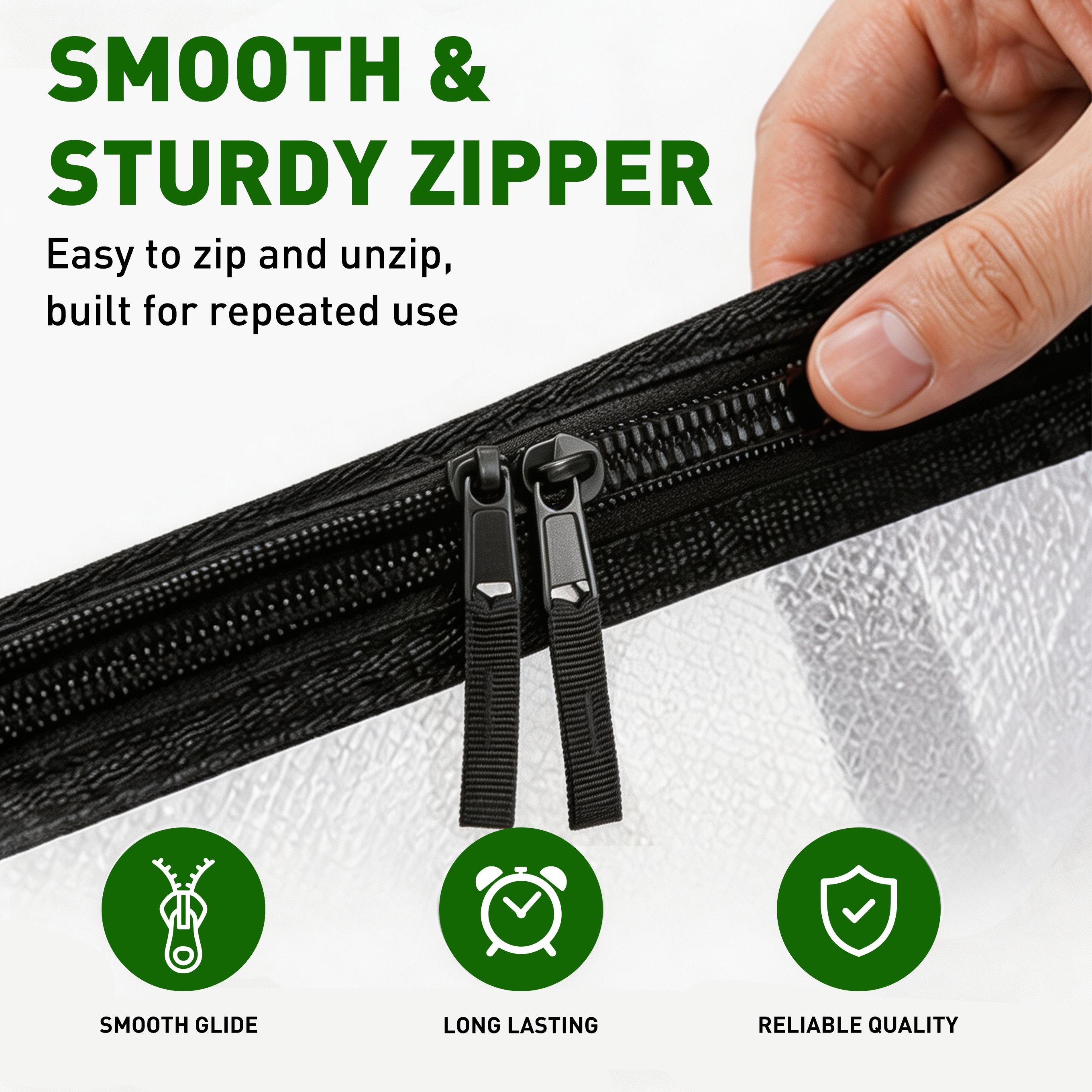 Extra Large Heavy-Duty Nylon Storage Bag with Reinforced Handles, Water-Resistant Foldable Organizer Tote for Clothes Blankets Comforters, Ideal for Closet & Home Organization