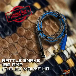 TITAN Rattlesnake 180 AMP TIG Rig 17 Flex Valve Torch Head