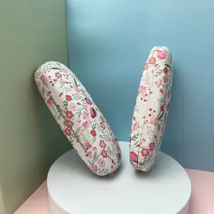 Fashion Floral Eyeglass Case, Portable Single Piece, Ideal for Office and Home Use, Stylish Accessory for Women