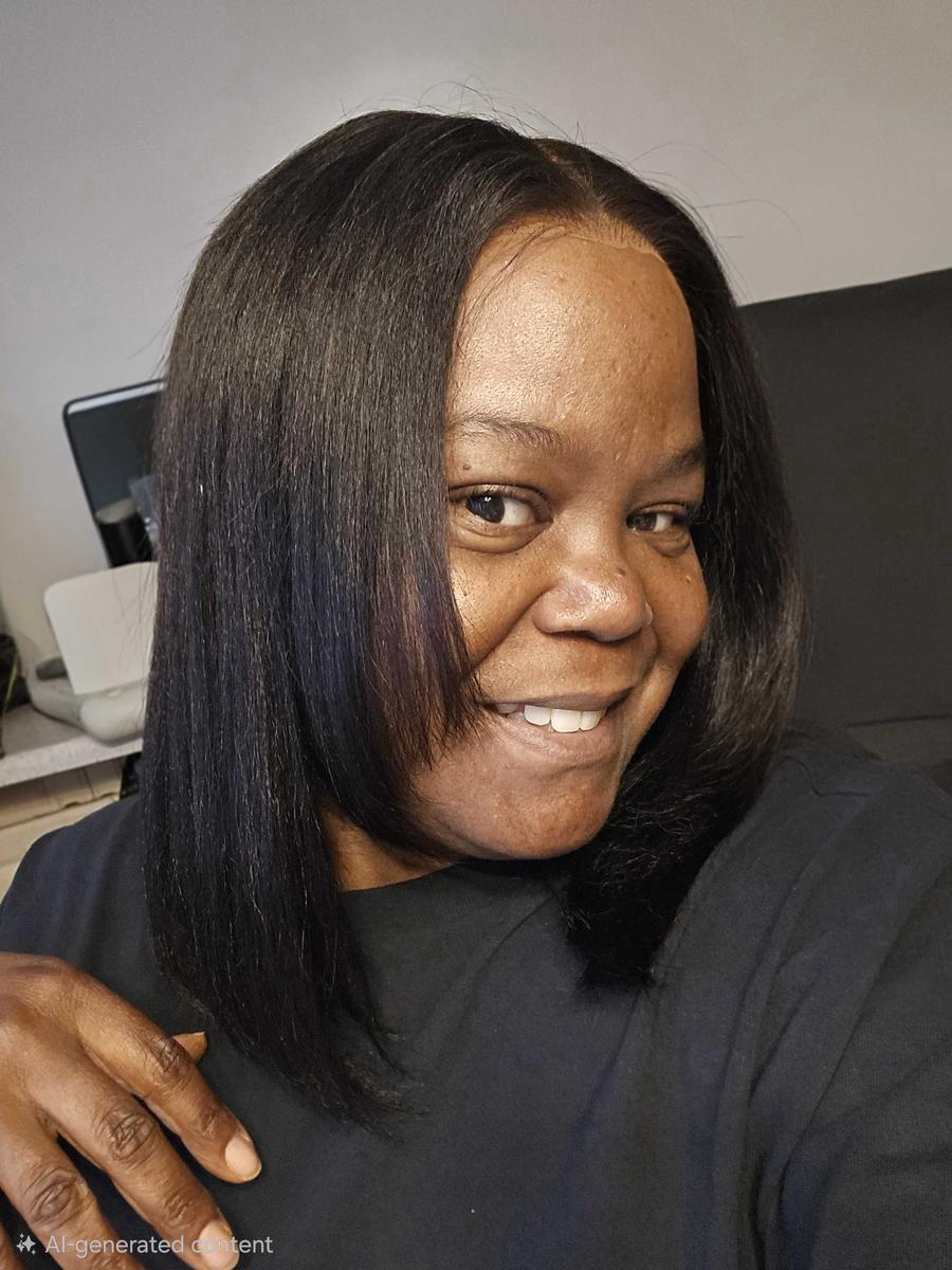 Item: Natural Black, Yaki Straight, 12 inch (Bob)