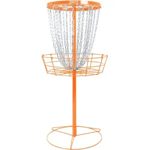 Axiom Disc Golf Basket Light Catcher Target Orange
