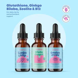 LingoLeap, Genius Drops & Glutathione Bundle – 3-in-1 Wellness Set