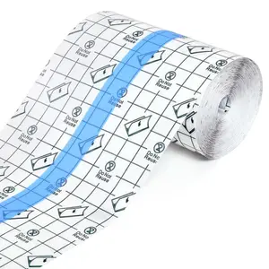 Transparent Waterproof Stretch Clear Adhesive Film Bandage Skin Dressing Tape For Aftercare (4 X 394 Inch)