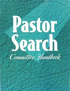 USED-Pastor Search Committee Handbook by Bob Sheffield (Paperback)