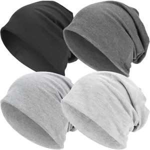 lightweight slouchy beanie for men women, oversize thin ton cap chemo night sping hat all seasons