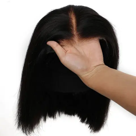 Silky Straight Ready Go Glueless Bob Wigs Pre Cut 7*4 Lace Closure Wigs SuperNova Hair Short Wigs Human Hair #SohoChic #TikTokShopStockUp #DealsForYouDays