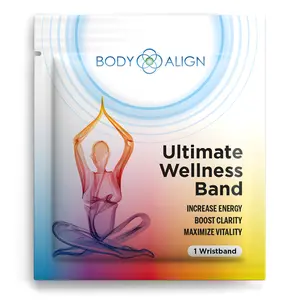 Ultimate Wellness Band – Energy Balance Wristband for Increased Energy, Mental Clarity & Vitality, Adjustable Medical-Grade Silicone Wearable with Shungite, Orgonite & Tourmaline Crystals, Water-Resistant Daily Wellness Support