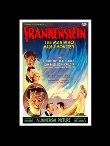Frankenstein Poster Many Sizes