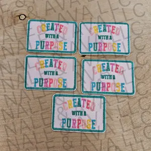 Created With A Purpose Hat Patch (1 Patch)