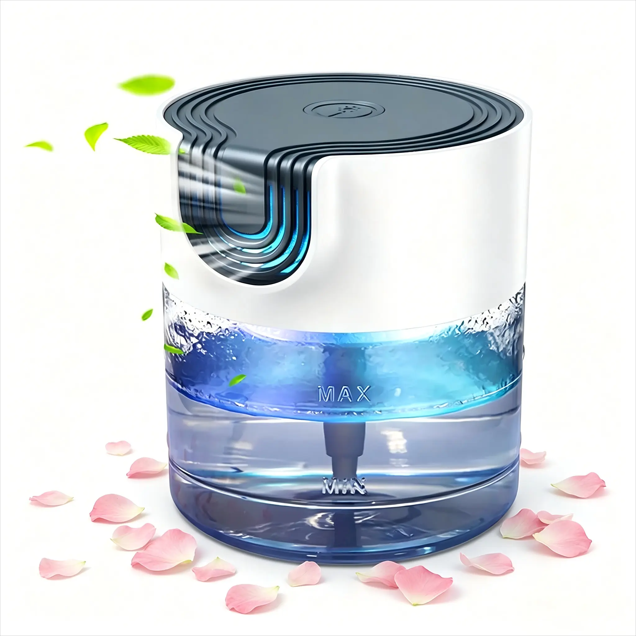 3-in-1 Humidifier - Air Purifier & Aroma Diffuser with Portable Design, 600-1300ML Optimal Capacity (Without Essential Oil), Suitable for Offices & Rooms