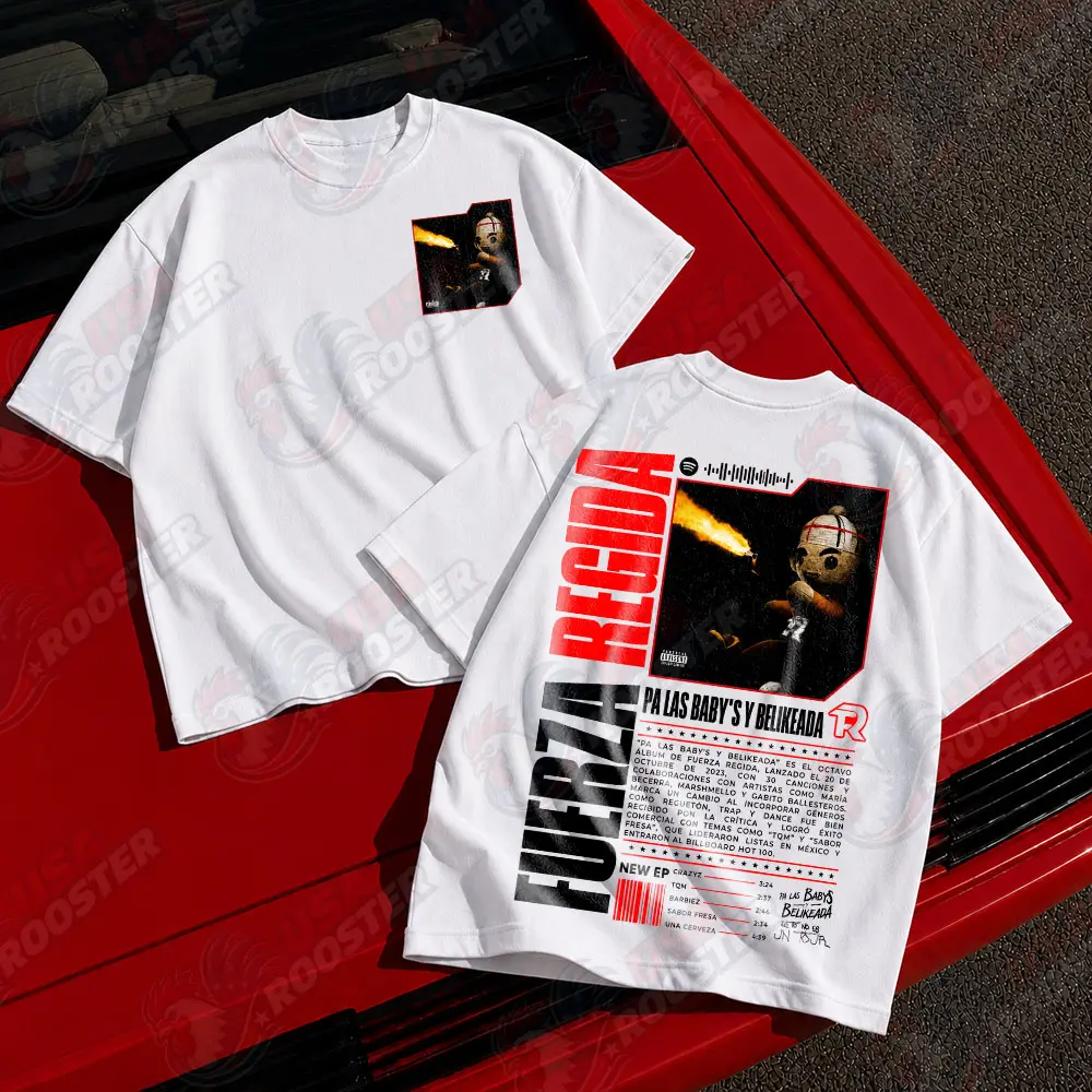 Fuerza Regida T-shirt, Hot Shirt, Trending Now, Graphic tee, Fashion Cotton, Streetwear, Top Menswear Womenswear, Unisex T-shirt S-3XL