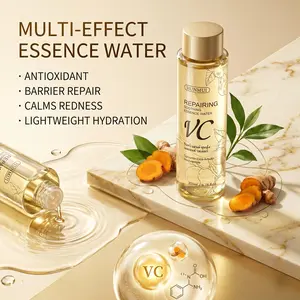 Hydrating Facial Toner with Curcumin, Bearberry + Vitamin C, Niacinamide, Soothing Moisturizing Skin Repair Skincare, Daily Use, Korean Beauty Products