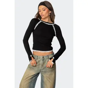 Edith Lacey Ribbed Top