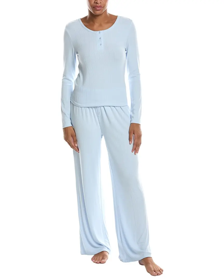 Honeydew 2pc Blissful Long Henley Set