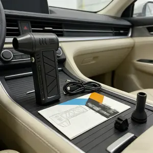 Wireless charging, high-speed turbofan, high-power handheld violent hair dryer, compressed air dust removal device, computer keyboard, car and household dust cleaning blower