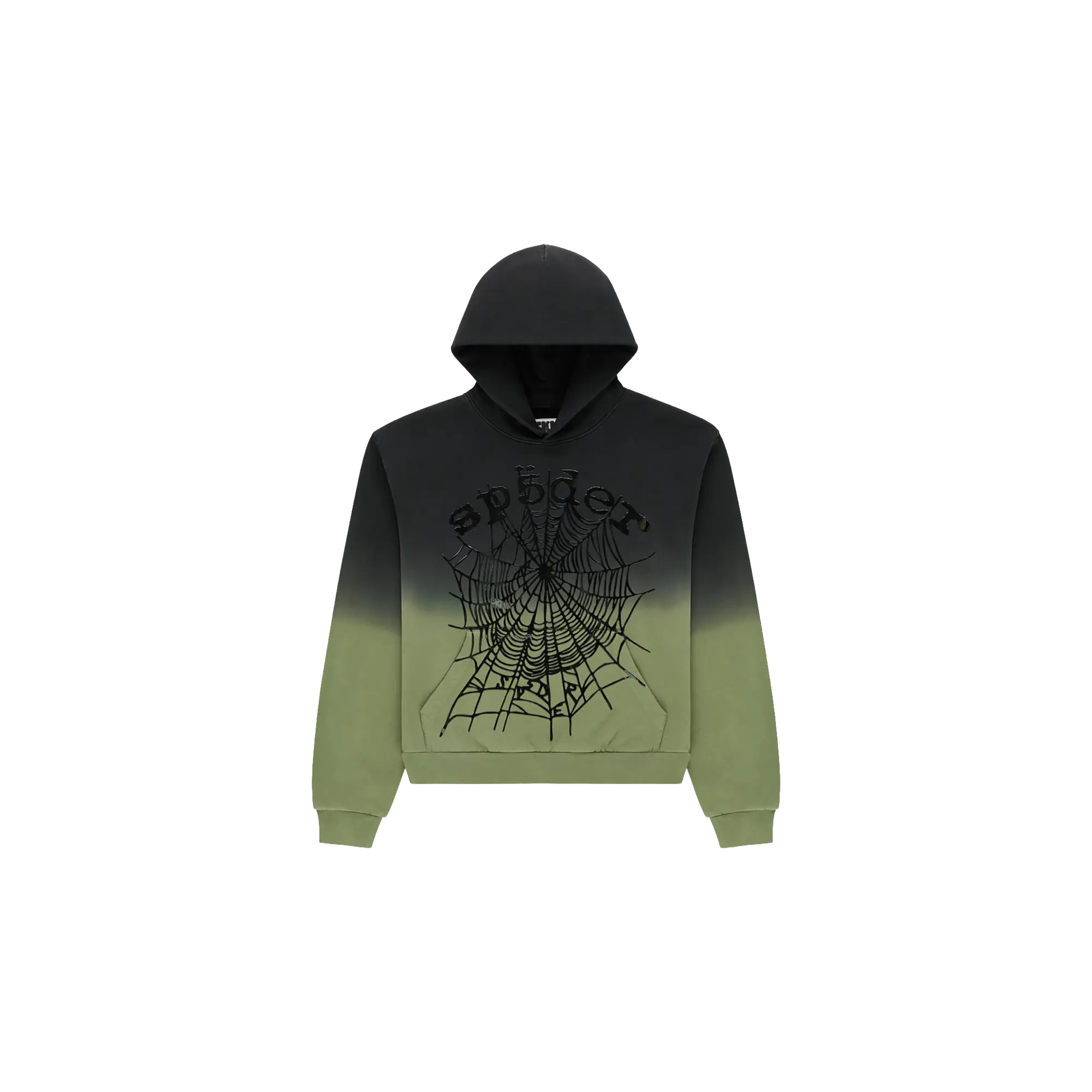 OG Web Ombre Hoodie "Green" SP5der355
