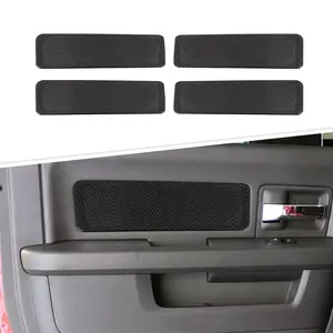 Inner Door Panel Trim Cover Adhesive Sticker Decoration Kit for 2010-2012 Dodge Ram, Car Interior Accessories