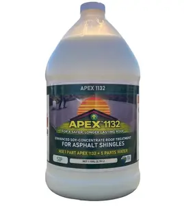 Roof Rejuvenation Treatment for Asphalt Shingles (1200 Square Foot Coverage), 1 Gallon Concentrate, Restores Flexibility, Improves Granule Adhesion, Fast-Drying Water-Based Formula