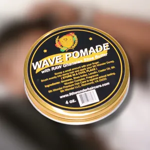 9th Wonder Wave Pomade - Perfect for Taming Unruly Wavy Hair and Creating a Sleek Look - Comfort
