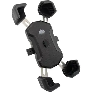 Quick Release Phone Mount for 4.5-7 Inch Smartphones, Black, Universal Wall, Tree, Automotive,  ng System, 17mm Ball Joint Compatible, UV and Water Resistant