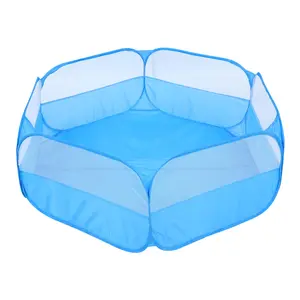 Pet Fence Chinchilla Playpen Nylon Playpen for Hamster Chinchilla Activity Fence Hamster Game Fence Hamster Cage Fence Small Animals Supply Indoor Hamster Playpen Pet Nylon Fence