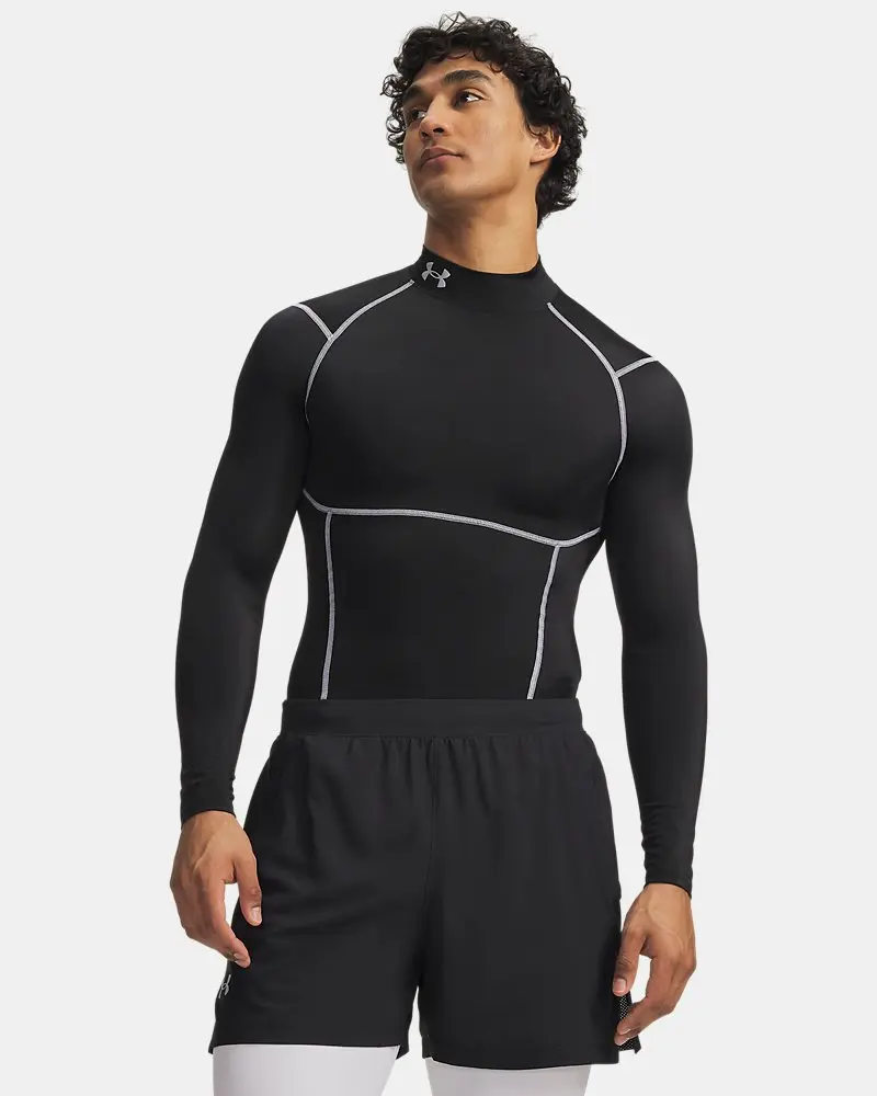 Under Armour HeatGear® Elite Men's Compression Mock Long Sleeve Under Armour HeatGear® Elite Men's Compression Mock Long Sleeve