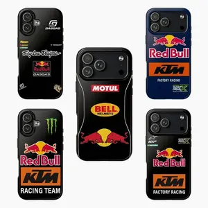 Redbull GasGas Racing Tough Phone Case, Monster KTM, Super Motorsports, iP 17/16/15/14/13/12/11/X/8 Pro Max Plus Mini Accessories