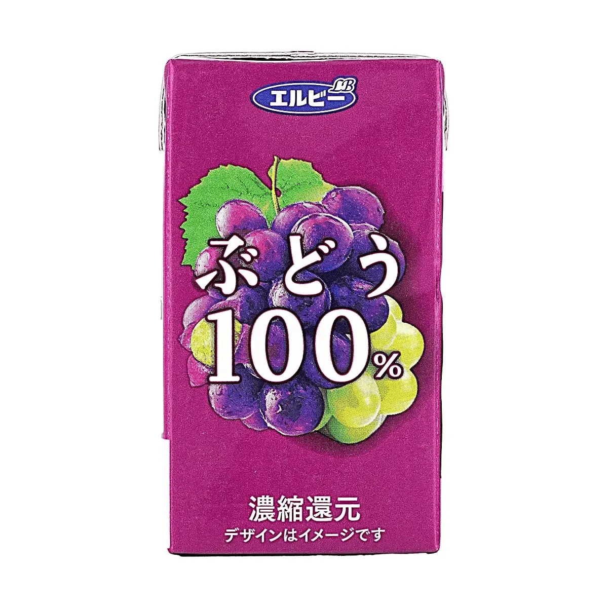 Elbee 100% Japanese Grape Juice 125ml - Pure & Natural Fruit Drink