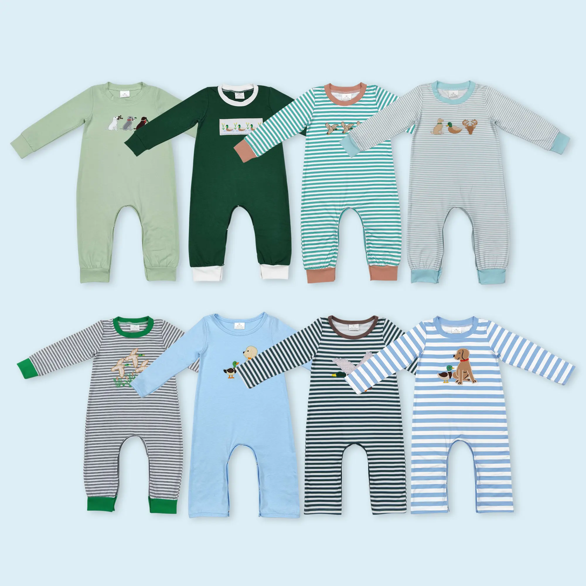 Gone hunting toddle baby boy kids long sleeve romper Gone hunting toddle baby boy kids long sleeve romper