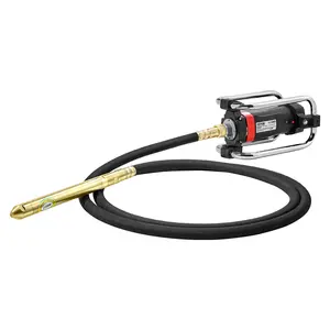 fathersdaygift VEVOR Electric Concrete Vibrator, 1300W 16000 VPM, 2HP Copper Motor Handheld Concrete Vibrating Tool, Portable Pencil Cement Vibrator with Shaft of 14.75ft/ 4.5m, Remove Air Bubble and Level Concrete