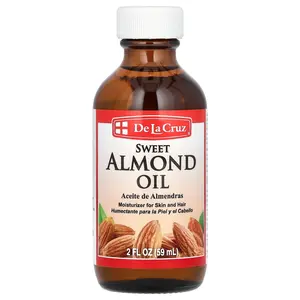 De La Cruz Sweet Almond Oil, 2 fl oz (59 ml)