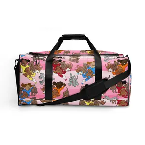 Giggles and Puppies duffle pink